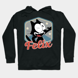 Felix's Tooniverse Zany Exploits on the Big Screen Hoodie